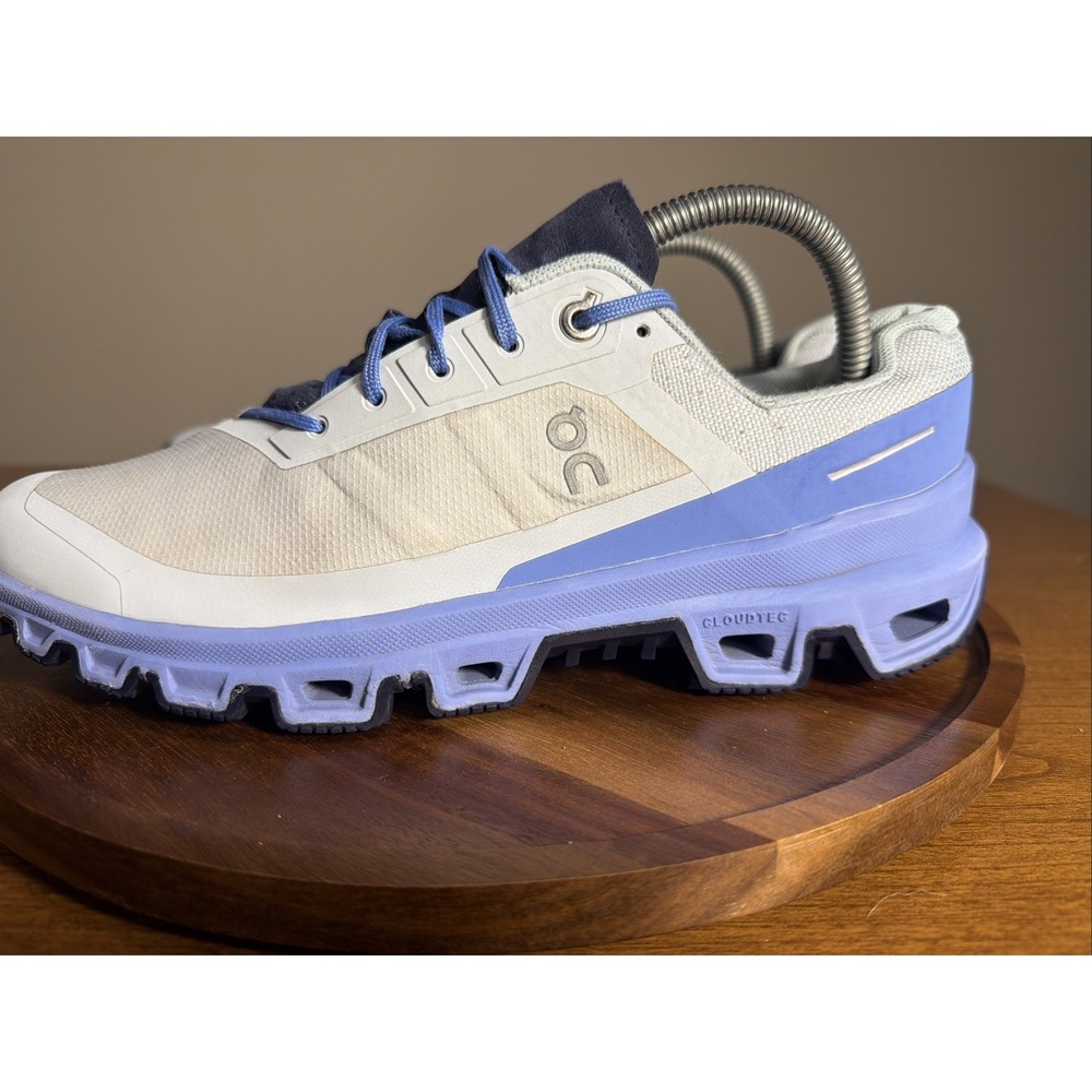 On Cloudventure Trail Arctic Marina Womens Mesh Sneakers 32-99256 Size 9.5